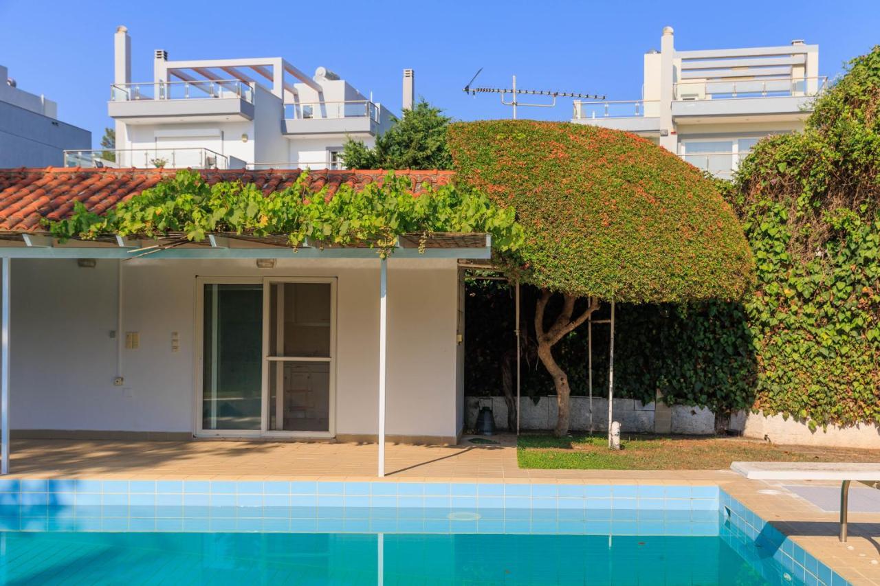 Kalivia Thorikou Lagonisi Beach House מראה חיצוני תמונה