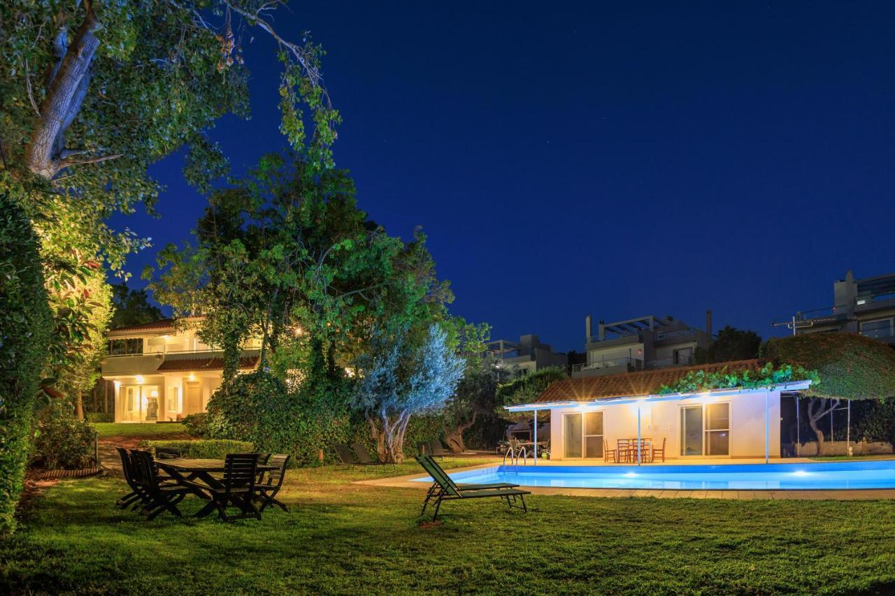 Kalivia Thorikou Lagonisi Beach House מראה חיצוני תמונה