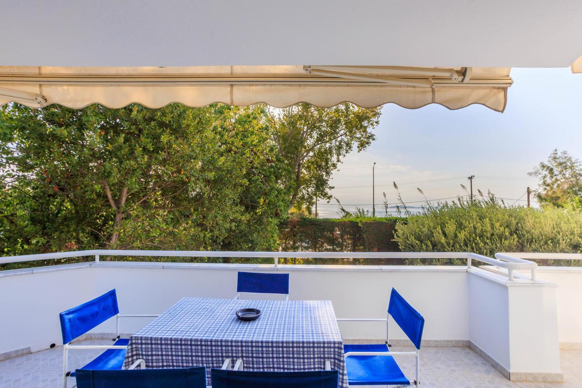 Kalivia Thorikou Lagonisi Beach House חדר תמונה