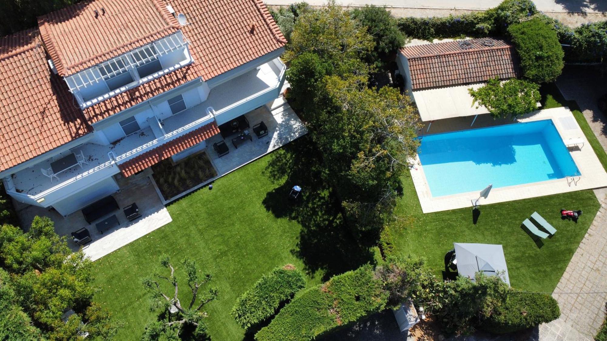 Kalivia Thorikou Lagonisi Beach House מראה חיצוני תמונה
