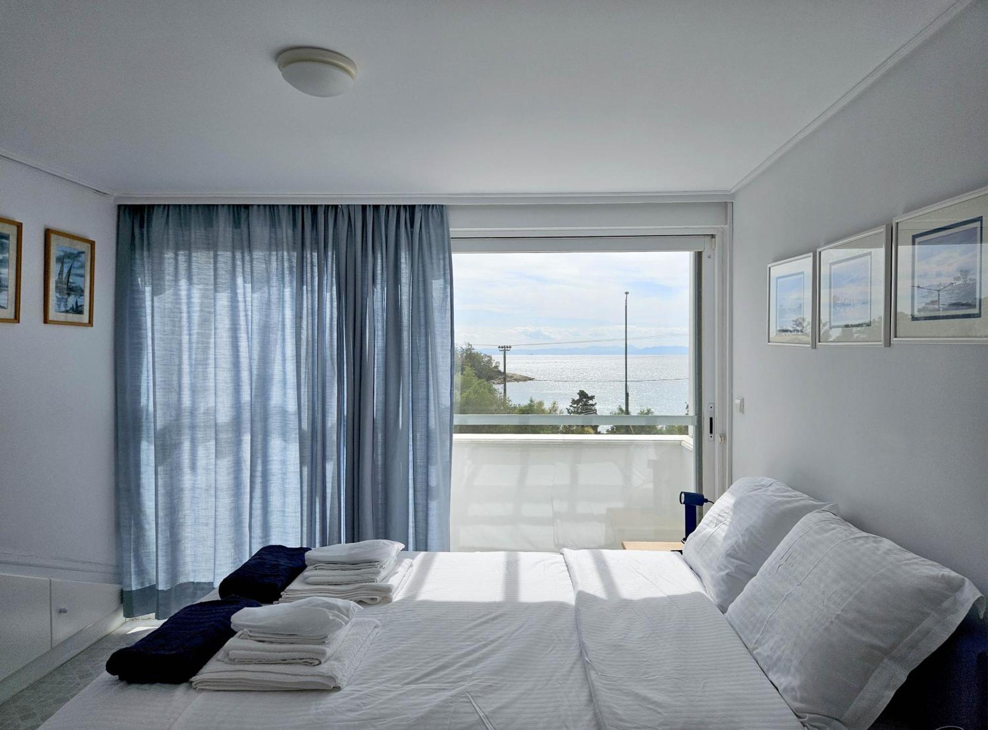 Kalivia Thorikou Lagonisi Beach House מראה חיצוני תמונה